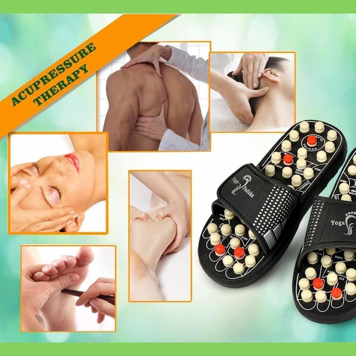 Step Into Wellness – Acupressure & Magnetic Therapy Slippers