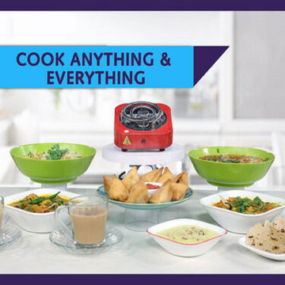 Electric Cooking Stove (Red)