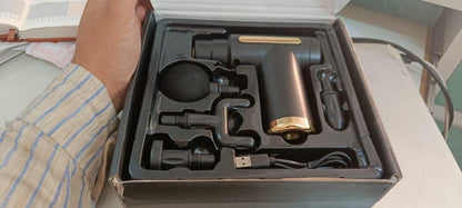 Portable Gun-Shaped Muscle Massager!