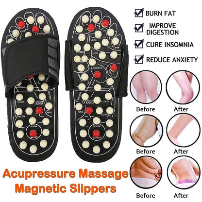 Step Into Wellness – Acupressure & Magnetic Therapy Slippers